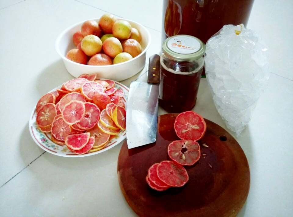 Chanh đào ngâm mật ong Chanh đào ngâm mật ong
